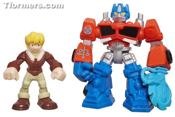 TRANSFORMERS RESCUE BOTS MINI BOT OPTIMUS PRIME & CODY (10 of 11)